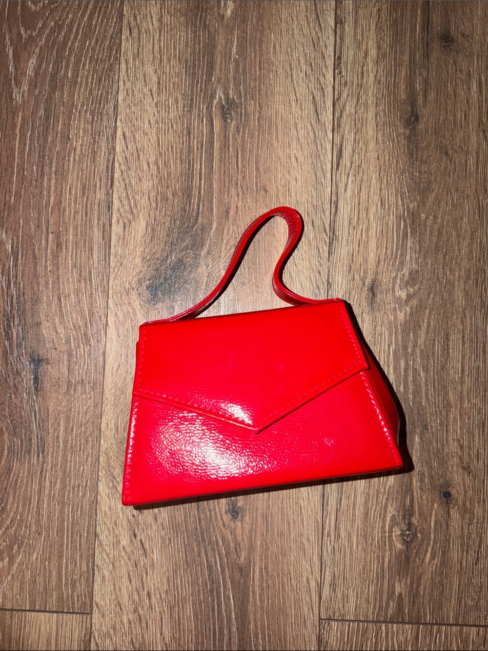 Red Envelope-Style Bag - Women's Fashion Handbag